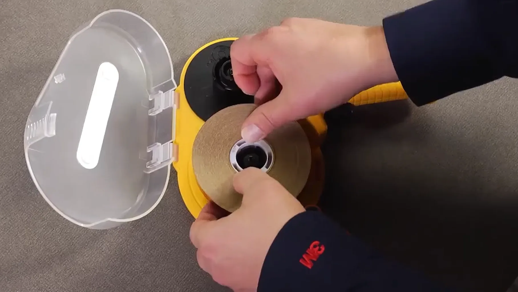 Load ATG tape roll